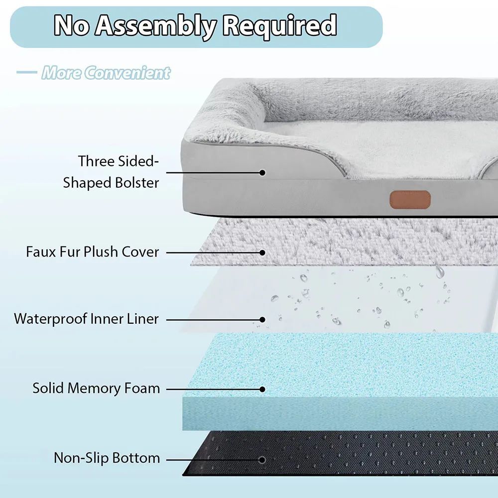 Luxury indoor dog bed designed for comfort and relaxation