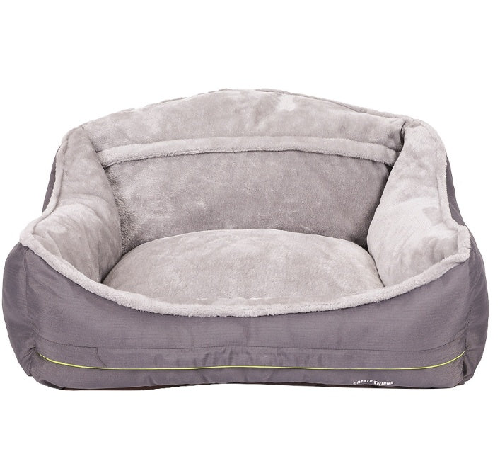 Cozy sofa-style dog bed for restful sleep and lounging