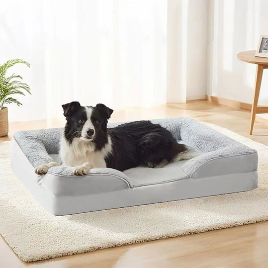 waterproof-plush-dog-sofa-bed